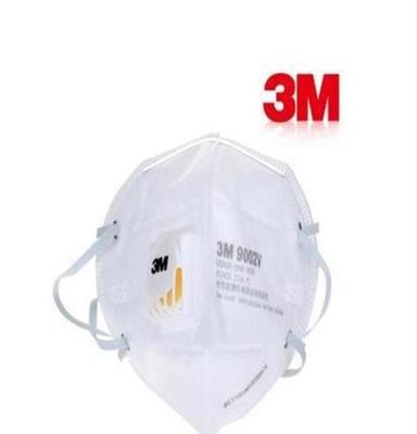 3M PM2.5颗粒物防护口罩 9002V防尘防雾霾口罩 防PM2.5 现货供应