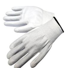 优质供应 五级耐切割PU手套 白色聚氨酯胶手套 防护手套 CS-G026