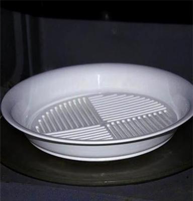 厨房饺子盘 多用圆形沥水盘 水果盘 碟子 带漏盘 创意餐具