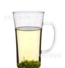 批发定制耐热玻璃杯 绿茶杯 泡茶杯 玻璃饮料杯 啤酒杯 水杯 茶具