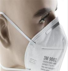 批发3M9002防雾霾pm2.5防护口罩、加厚折叠透气防尘口罩