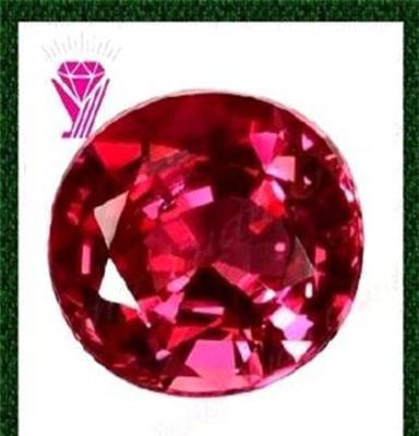 厂家批发 高品质的椭圆形刚玉裸石 人工红宝石