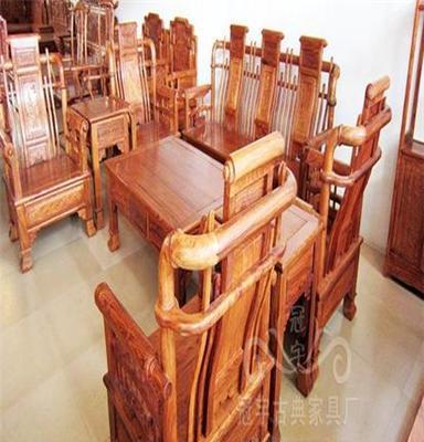 厂家直销 非洲花梨木汉宫组合沙发 古典复古红木家具沙发
