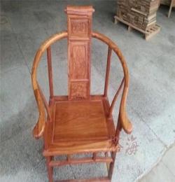 厂家直销红木家具 刺猬紫檀花梨木卷书椅 实木休闲椅