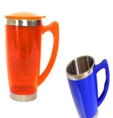 厂家直供小碗杯 广告杯广告杯子汽车杯 双层杯 促销礼品杯