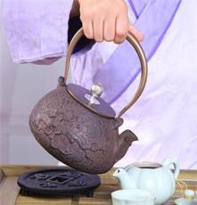 典工堂日本 老 铁壶 傲梅铸铁壶 无涂层生铁壶批发代理茶壶 茶具