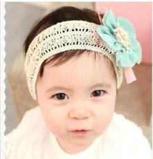 韩版雪纺发带蕾丝假发发带 婴儿发带 儿童发带 发箍 发饰批发