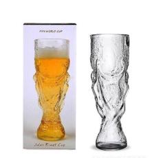 现货批发 足球世界杯订制杯 大力神啤酒杯 饮料杯 创意杯子
