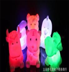 创意玩具十二生肖羊 七彩小夜灯 发光玩具 儿童玩具 变色灯D3