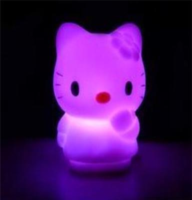 厂家供应D720 地摊热卖新产品 可爱KITTY猫小夜灯 led系列产品批发