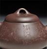 宜兴紫砂壶现代半手工艺术正品 茶壶茶具原矿紫泥汉棠石瓢童子壶
