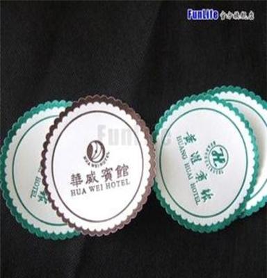 批发 宾馆酒店客房一次性用品 吸水杯垫 订制LOGO 通用款杯垫