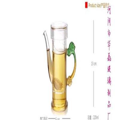 加厚彩把琉璃壶 玻璃高档茶具 玻璃杯 茶壶 龙把 红茶器