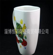 方形杯 炻瓷广告杯 白瓷礼品杯 强化瓷促销杯 方方的杯子