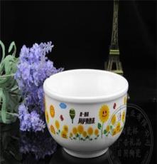 厂家定做 1314-14淄博强化瓷骨瓷碗 广告促销可爱卡通陶瓷碗