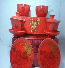 厂家婚庆韩式 陶瓷碗 餐具套装 庆贺 直销 创意定制 广告 青花瓷