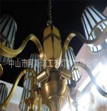 阿斯诺灯饰全铜灯 餐厅卧室客厅欧式吊灯 全铜焊锡灯 新款吊灯