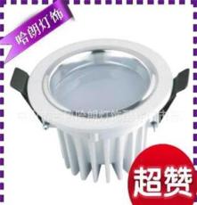 室内灯具压铸筒灯2.5寸白色LED3W、大型商场服装店灯具专用筒灯