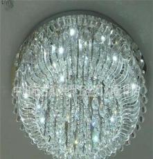 龙腾水晶灯工程灯室内灯具 LED吸顶灯 圆形客厅灯 现代时尚YX2233