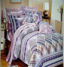 供应纯棉高密度精品斜纹床上用品四件套 床单 被套 枕套