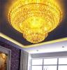 金色宝塔水晶灯 传统水晶灯饰 客厅灯 酒店工程灯具C418