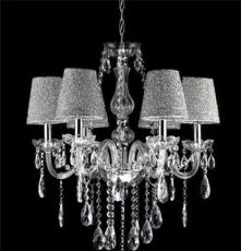 一件批现代时尚水晶吊灯 客厅餐厅卧室灯具灯饰欧式清光透明吊灯