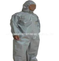 3、4级连体式防护服 耐酸碱防护服/防化学品防护服/防石油服
