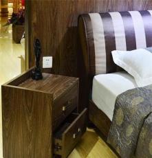 厂家直销 板式家具 中式家具 现代简约ZL双人床