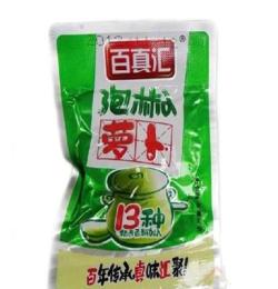 百真匯泡椒蘿卜 廣西特產(chǎn) 獨(dú)立小包裝休閑食品 一包4斤 爽口蘿卜