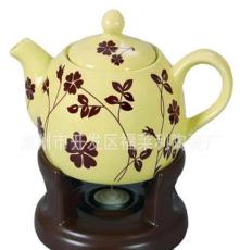 厂家直销中温色釉可加热茶壶 咖啡壶 茶具 陶瓷壶