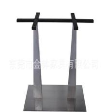 东莞金钵家具专业生产高档不锈钢餐桌脚，茶几脚，吧台脚JB-B173