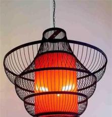 尚新鐵藝 鐵藝鳥籠燈 鳥籠吊燈 餐廳客廳裝飾燈 特色吊燈