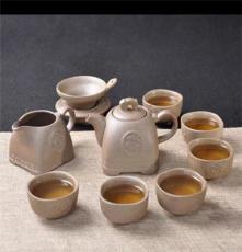 厂家批发 陶瓷茶具 陶茶具套装 10头套装 整套茶具 可加LOGO