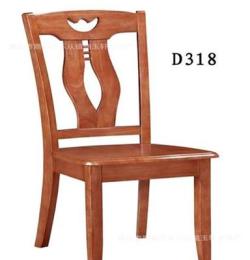 供应批发餐厅家具 实木餐桌椅 进口橡木餐椅D319#