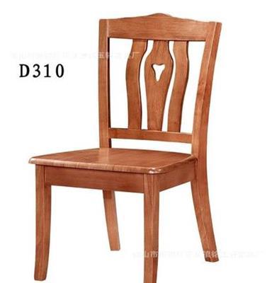 供应批发餐厅家具 实木餐桌椅 进口橡木餐椅D310#