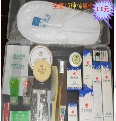 厂家供应酒店一次性用品 快捷宾馆客房洗漱用品 经济套装