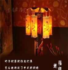 供应竹艺灯中国风(图)工程装饰灯饰 创意特色中式餐吊灯