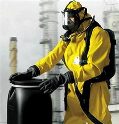 霍尼韦尔A140340气密型防护服 氯丁橡胶化学防护服 一级防护服