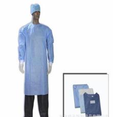 厂家批发 无纺布手术衣、无纺布蓝色隔离服、医用防护服