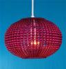 厂家直销 英国高级水晶吊灯 发廊灯 酒吧灯 西餐厅灯 红球吊灯