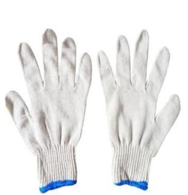 出口A级灯罩棉400克线手套 优质纱手套劳保手套防护手套棉纱手套