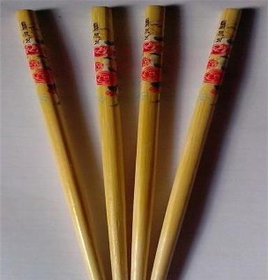 厂家供应 印花竹筷子 转印竹筷子 竹筷子