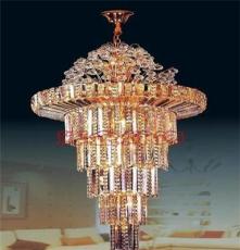 八年厂家供应酒店工程灯豪华水晶灯酒店灯大型水晶吊灯传统水晶灯