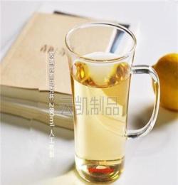 耐热玻璃茶具 厂家批发 玻璃咖啡杯 花茶杯 带把玻璃水杯子