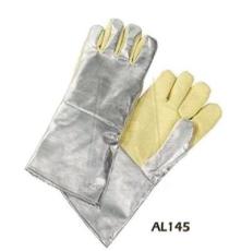 蓝鹰铝箔防热高温手套AL145 阻隔辐射热手套