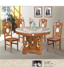 厂家特惠批发橡木餐桌 客厅餐厅实木家具 简约现代 成套家具