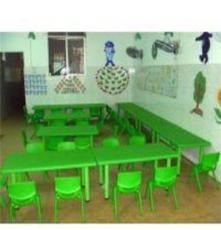 广西 幼儿园 加厚塑料课椅子 儿童靠背彩色椅宝宝小学卡通椅