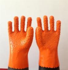 浸塑胶手套厂家批发防护用品尼龙内衬耐磨防滑劳保手套止滑工业用