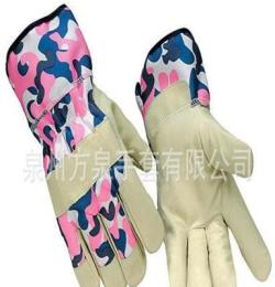 长期供应 牛皮防护手套 安全工作手套和耐磨皮手套生产厂家