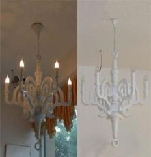 专业生产欧式灯饰木蜡烛吊灯木雕刻艺术灯具酒店工程装饰灯具系列